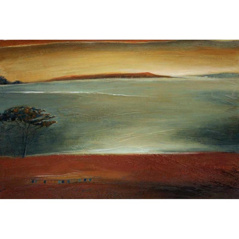 Morning Light Gold Ornate Wood Framed Art Print with Double Matting by Salemink-Roos, Ursula