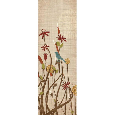 Meadow Fairgrounds II Black Modern Wood Framed Art Print by Venter, Tandi