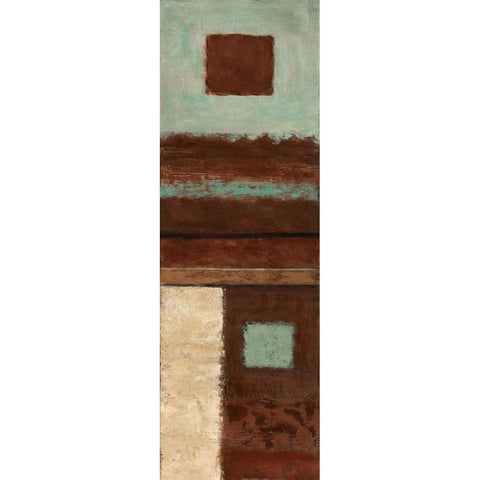 Connections on Impulse II Gold Ornate Wood Framed Art Print with Double Matting by Salemink-Roos, Ursula