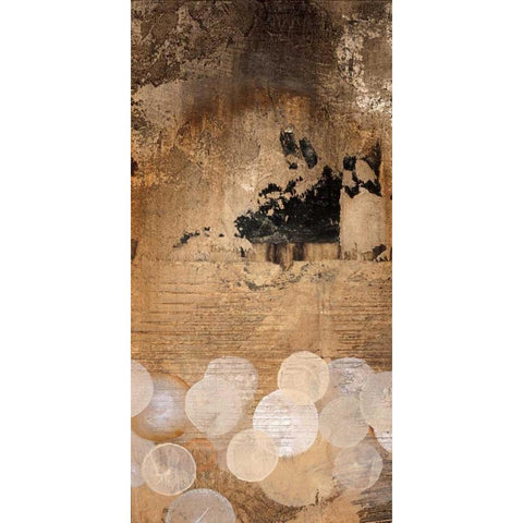 Pearl Essence II Black Modern Wood Framed Art Print by Li-Leger, Noah