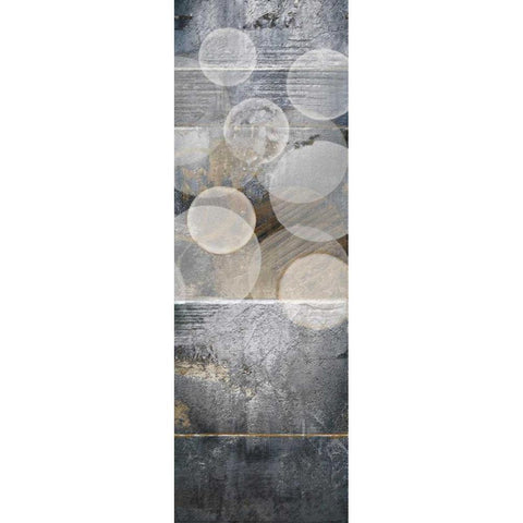 Tahitian Pearls II Black Modern Wood Framed Art Print with Double Matting by Li-Leger, Noah