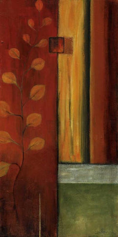 Well Balanced III White Modern Wood Framed Art Print with Double Matting by Salemink-Roos, Ursula