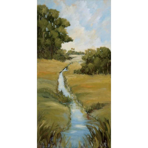 Mornings First Light I Black Modern Wood Framed Art Print with Double Matting by Baynes, Maija