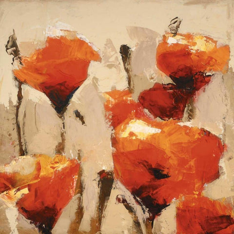 In Sync Black Ornate Wood Framed Art Print with Double Matting by Colbert , Peter