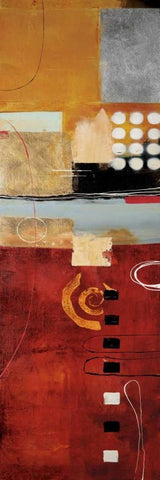 Ironia de Verano Black Ornate Wood Framed Art Print with Double Matting by Villarreal Santos, Nancy