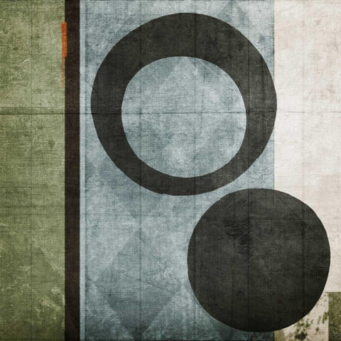 Woven Black Modern Wood Framed Art Print by NOAH