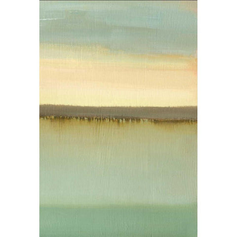 Dusk Black Modern Wood Framed Art Print by Gold, Caroline