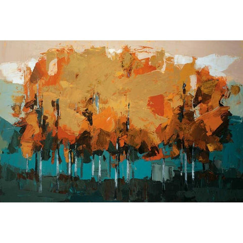 Stand On Slate White Modern Wood Framed Art Print by Colbert , Peter