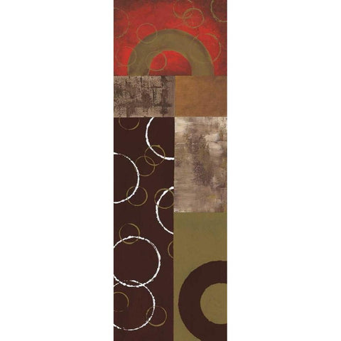 Mix n Match I Black Modern Wood Framed Art Print by Kaminsky, Earl