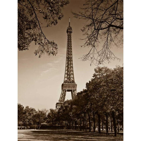 An Afternoon Stroll - Paris II Gold Ornate Wood Framed Art Print with Double Matting by Maihara, Jeff