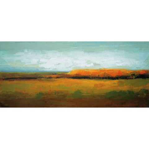 Drivescape Black Modern Wood Framed Art Print by Colbert , Peter