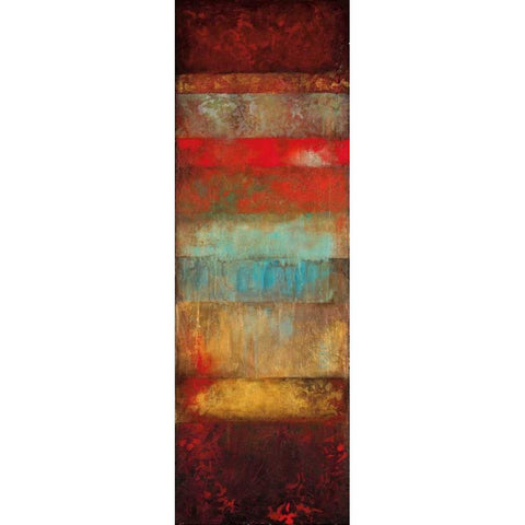 Bora Black Modern Wood Framed Art Print with Double Matting by Emet, Angelina