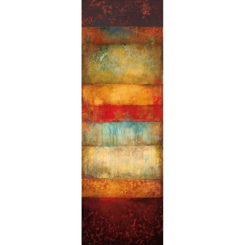 Cebu Black Modern Wood Framed Art Print with Double Matting by Emet, Angelina