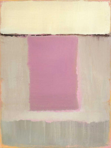 Twilight II White Modern Wood Framed Art Print with Double Matting by Gold, Caroline