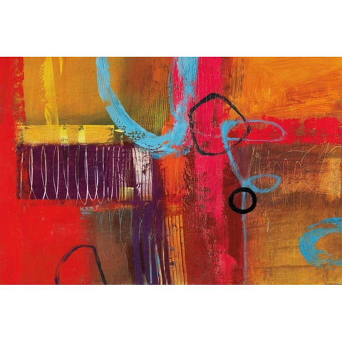 Something To Remember II Black Modern Wood Framed Art Print by Barnes, Natasha