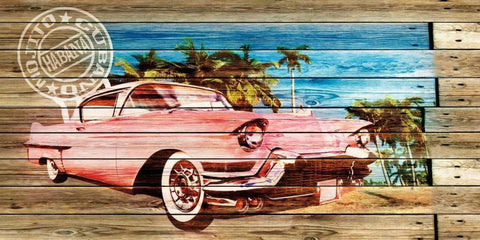 Mojito Cubano Black Ornate Wood Framed Art Print with Double Matting by Sola, Bresso