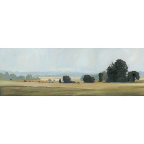 Bright Day Gold Ornate Wood Framed Art Print with Double Matting by Lightell, Megan