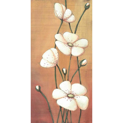 Shimmer II Gold Ornate Wood Framed Art Print with Double Matting by Codo, Ella