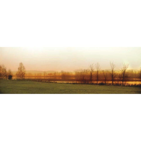 Wait for Winter Black Modern Wood Framed Art Print by Filler, Rick