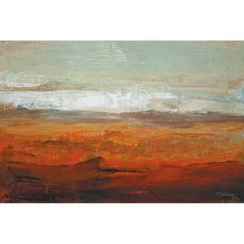 Good Earth White Modern Wood Framed Art Print by Colbert, Peter