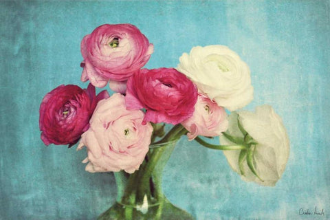 Summer Fun Black Ornate Wood Framed Art Print with Double Matting by Atria, Cristin