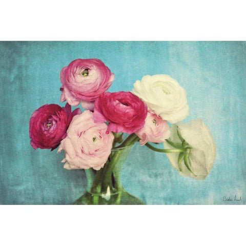 Summer Fun Gold Ornate Wood Framed Art Print with Double Matting by Atria, Cristin