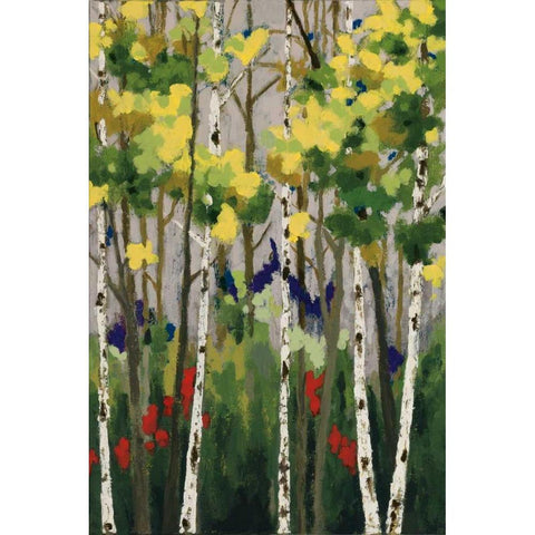 Whispering  White Modern Wood Framed Art Print by Vindedzis, Rita