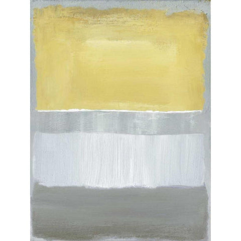 Half Light I White Modern Wood Framed Art Print by Gold, Caroline