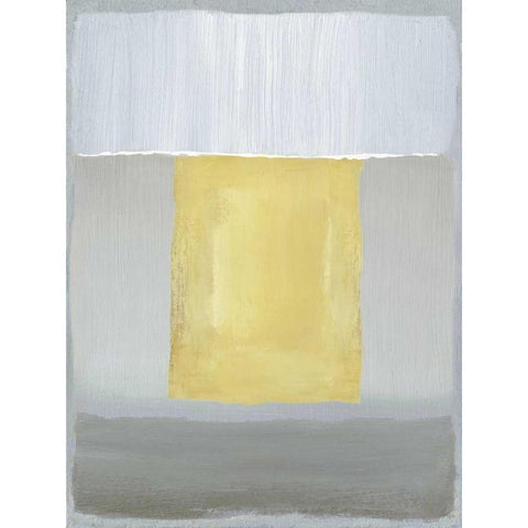 Half Light II Black Modern Wood Framed Art Print by Gold, Caroline