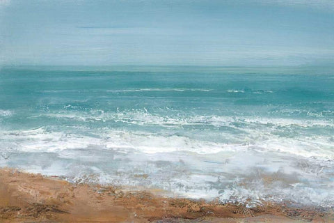 Hazy Days Black Ornate Wood Framed Art Print with Double Matting by Gold, Caroline