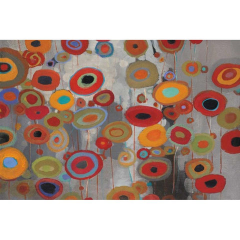 Opening Black Modern Wood Framed Art Print by Li-Leger, Don