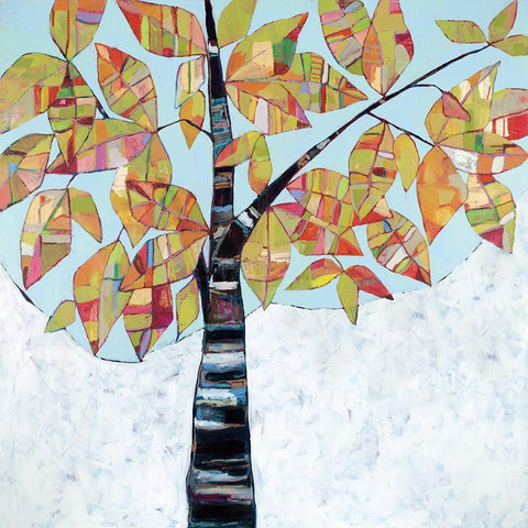Over Our Heads Black Modern Wood Framed Art Print by Swider, Staci