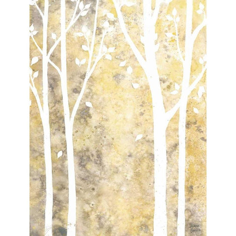 Simple State I Black Modern Wood Framed Art Print by Banks, Debbie