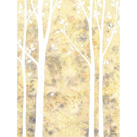 Simple State II Black Modern Wood Framed Art Print by Banks, Debbie