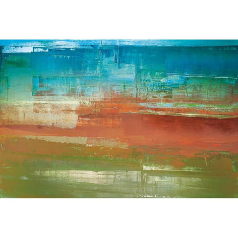 Mirage Black Modern Wood Framed Art Print by Shire, Martin