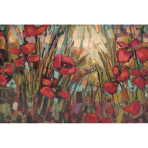 Opal Gold Ornate Wood Framed Art Print with Double Matting by Heath, Crystal