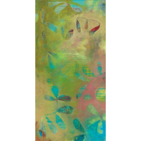 Laughter and Tears II Black Modern Wood Framed Art Print with Double Matting by Weber, Jennifer