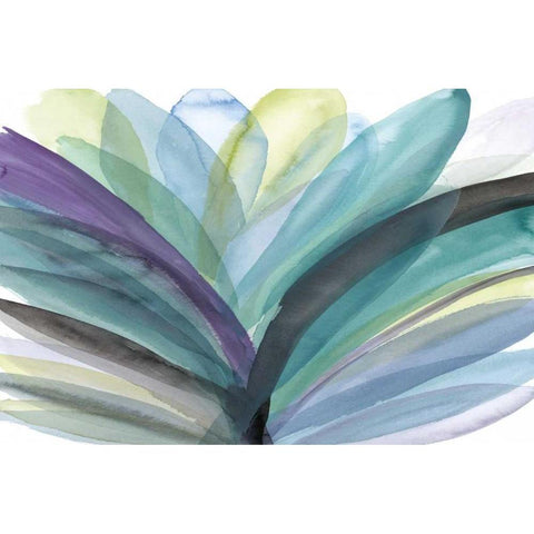 Blooming Glory Black Modern Wood Framed Art Print by Meyers, Rebecca
