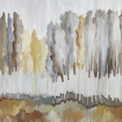 Edge of the Field White Modern Wood Framed Art Print by Ellens, Jacqueline