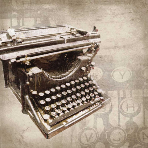 On My Desk I Black Modern Wood Framed Art Print by Venter, Tandi