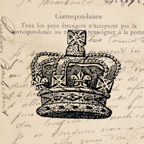 Royalty I Gold Ornate Wood Framed Art Print with Double Matting by Berg, Sabine