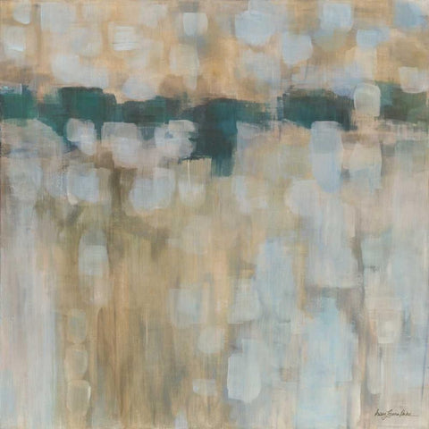 Carbon Neutral White Modern Wood Framed Art Print with Double Matting by Parker, Karen Lorena