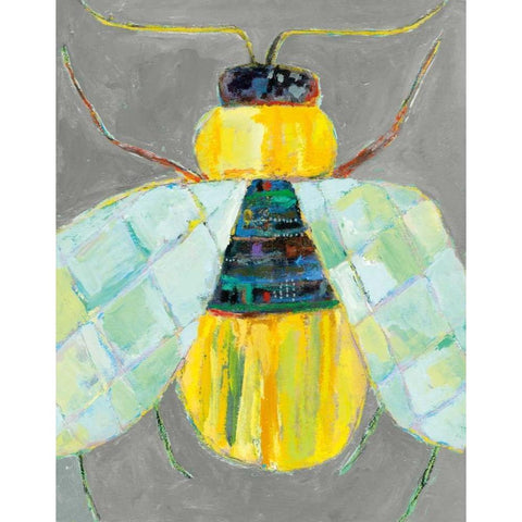 Whats Bugging You? I Gold Ornate Wood Framed Art Print with Double Matting by Swider, Staci