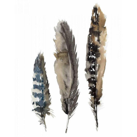 A Light Touch I Gold Ornate Wood Framed Art Print with Double Matting by Meyers, Rebecca