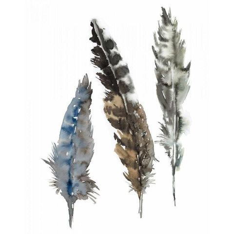 A Light Touch II Gold Ornate Wood Framed Art Print with Double Matting by Meyers, Rebecca