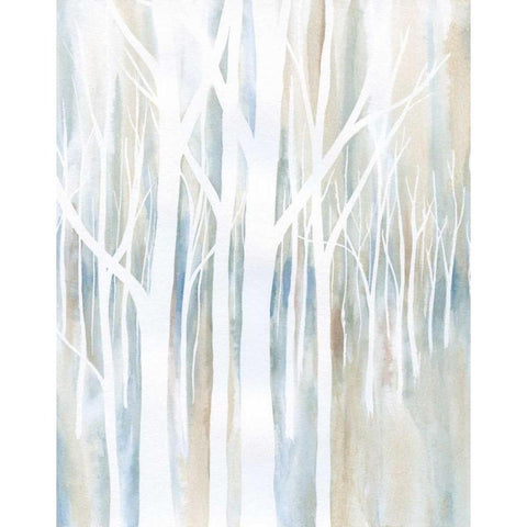 Mystical Woods I Black Modern Wood Framed Art Print by Banks, Debbie