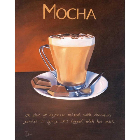 Urban Mocha Gold Ornate Wood Framed Art Print with Double Matting by Kenton, Paul