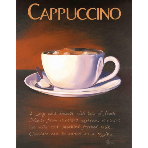 Urban Cappuccino Gold Ornate Wood Framed Art Print with Double Matting by Kenton, Paul
