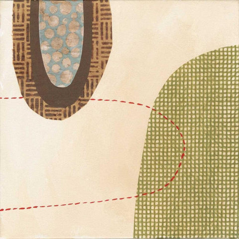 Jump Black Modern Wood Framed Art Print with Double Matting by Codo, Ella