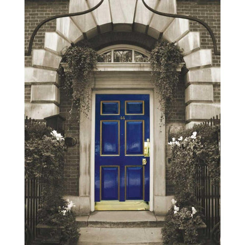 Welcoming Gold Ornate Wood Framed Art Print with Double Matting by Maihara/Watt, Jeff/Boyce